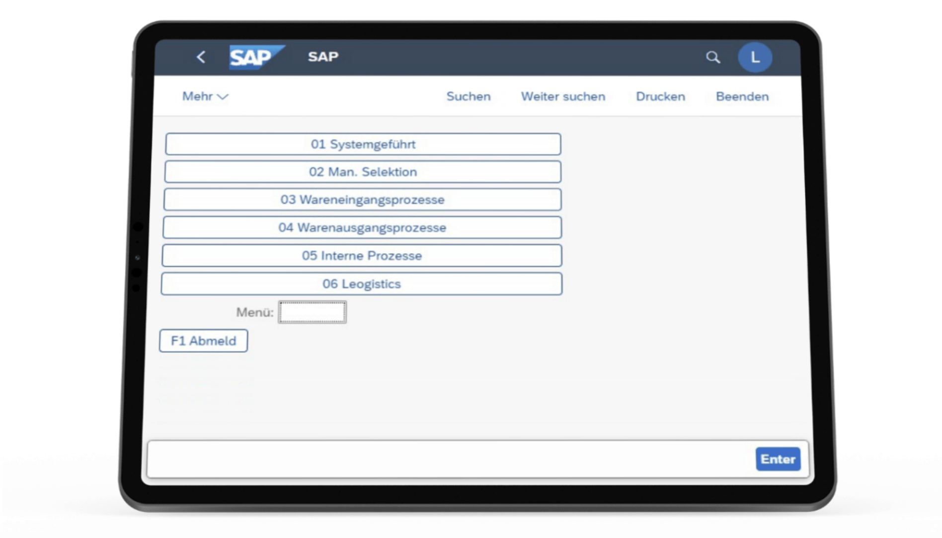 Benutzerfreundlicher SAP UI5 Ware-zum-Mann Kommissionierdialog